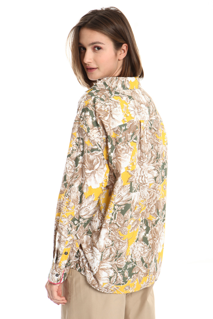 Printed cotton shirt Intrend Printed cotton shirt Intrend