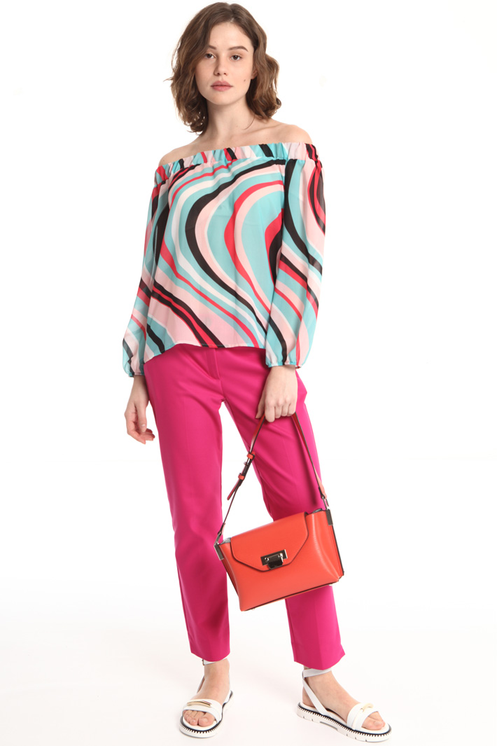Off shoulder blouse Intrend Off shoulder blouse Intrend