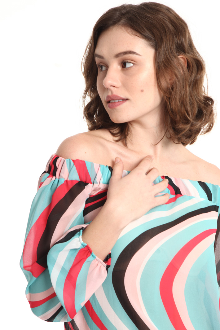 Off shoulder blouse Intrend Off shoulder blouse Intrend
