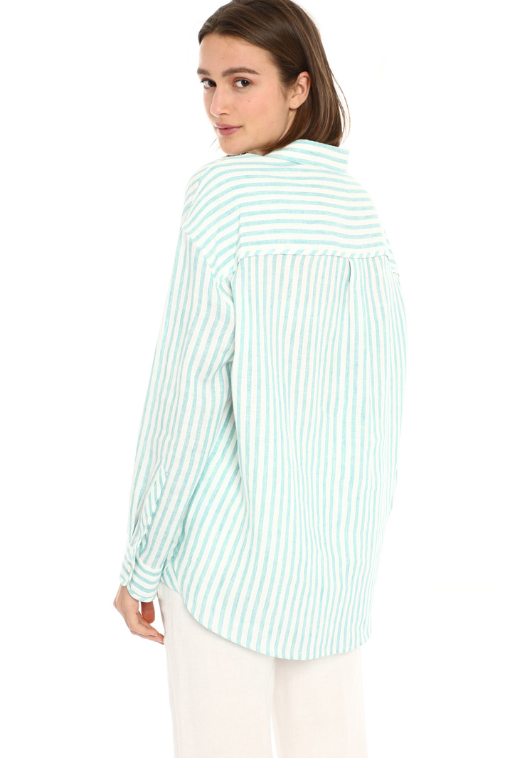 Yarn-dyed linen shirt Intrend Yarn-dyed linen shirt Intrend