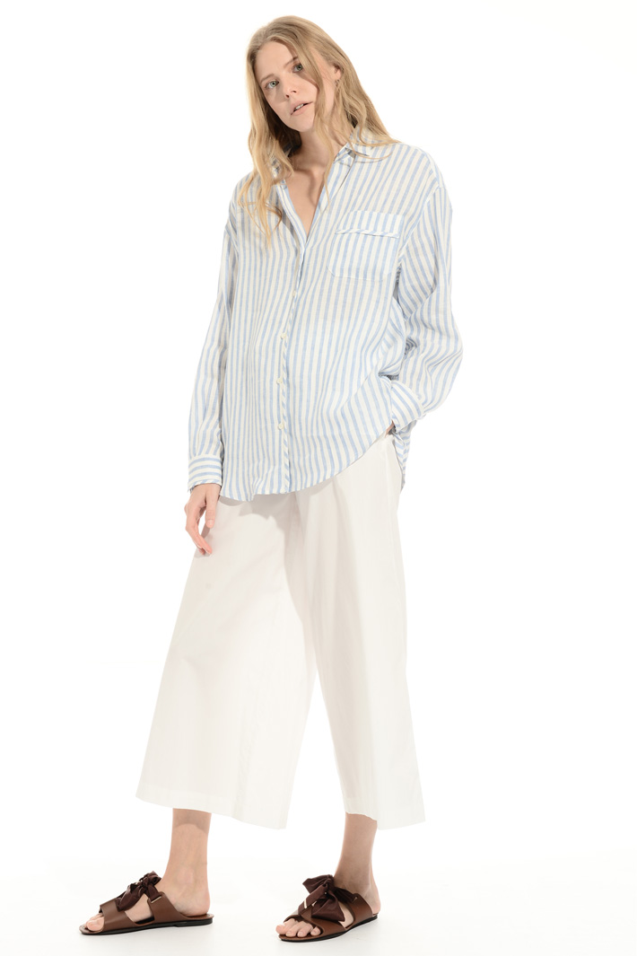 Yarn-dyed linen shirt Intrend Yarn-dyed linen shirt Intrend