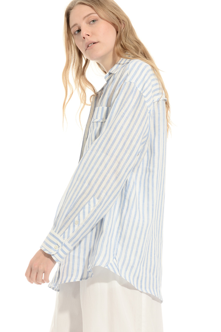 Yarn-dyed linen shirt Intrend Yarn-dyed linen shirt Intrend