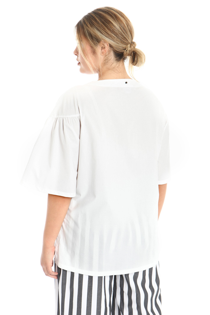 Cotton poplin tunic Intrend Cotton poplin tunic Intrend