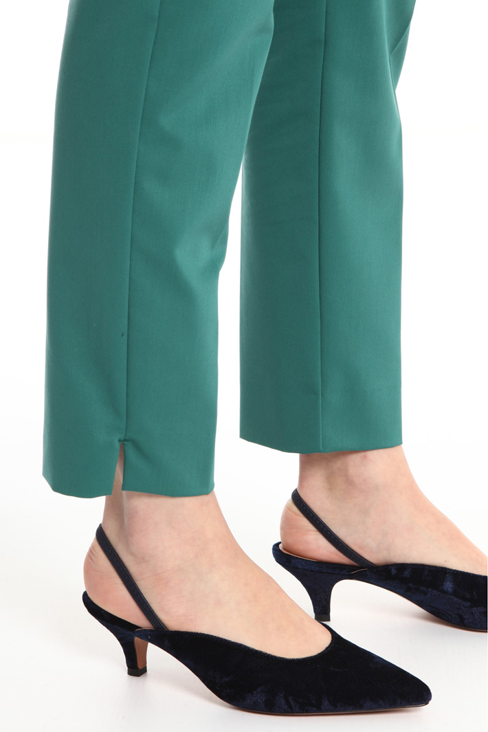 Stretch viscose blend trousers Intrend Stretch viscose blend trousers Intrend