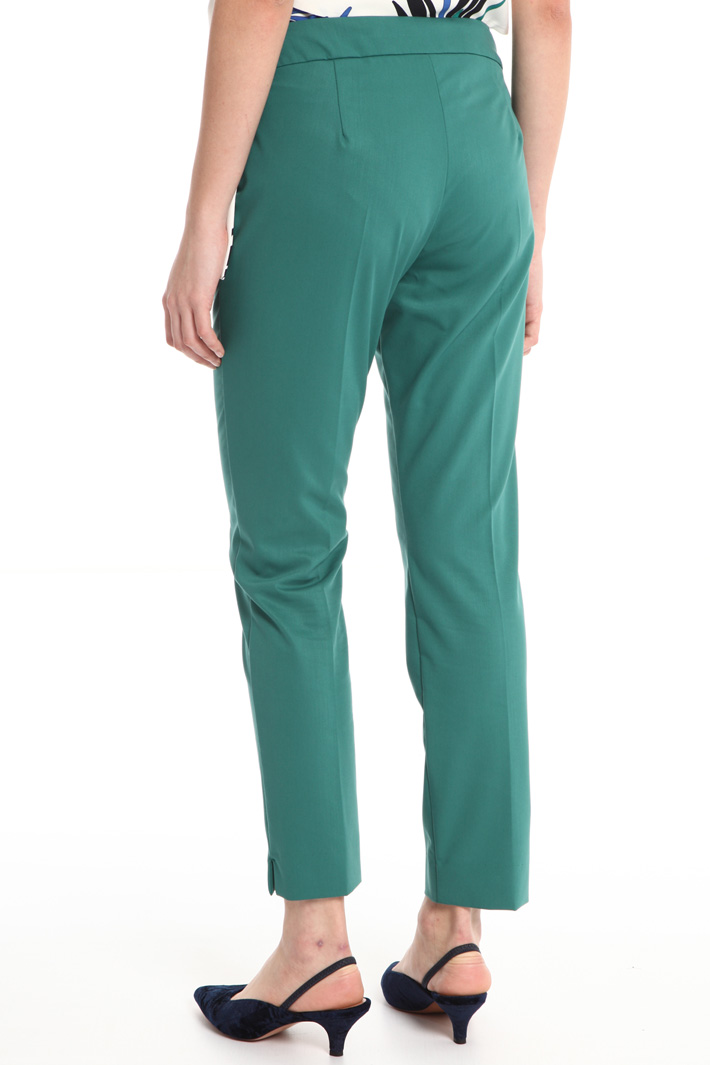 Stretch viscose blend trousers Intrend Stretch viscose blend trousers Intrend