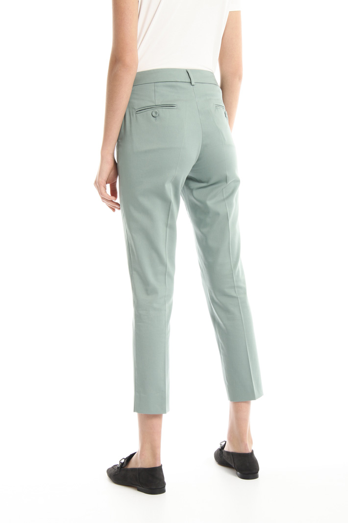 Cotton satin trousers Intrend Cotton satin trousers Intrend