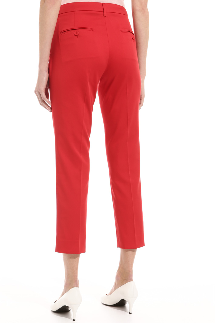 Cotton satin trousers Intrend Cotton satin trousers Intrend
