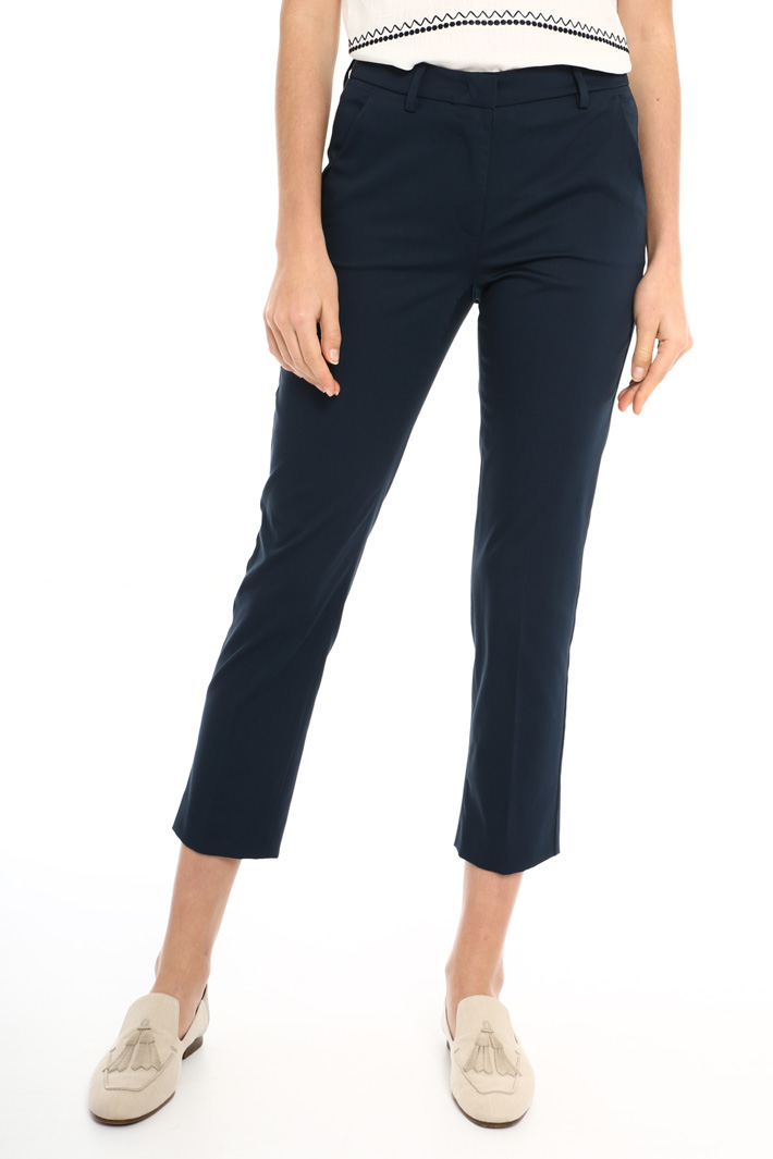Cotton satin trousers Intrend Cotton satin trousers Intrend