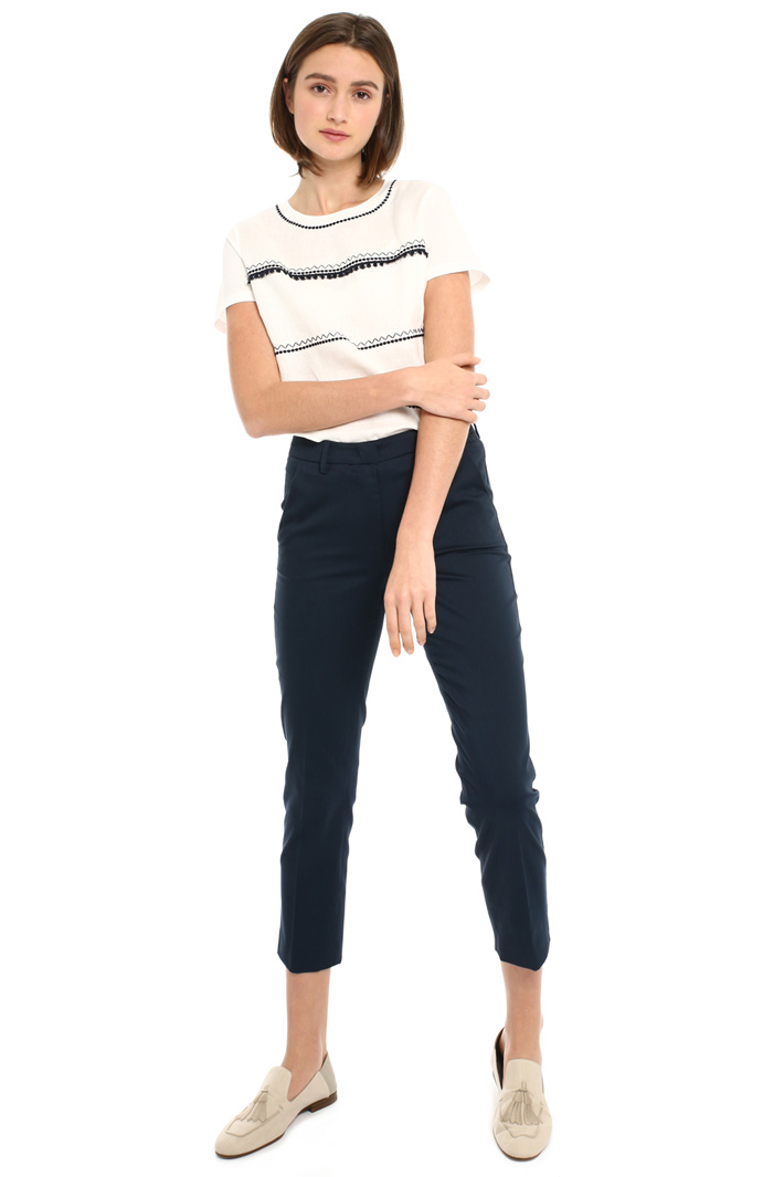 Cotton satin trousers Intrend Cotton satin trousers Intrend