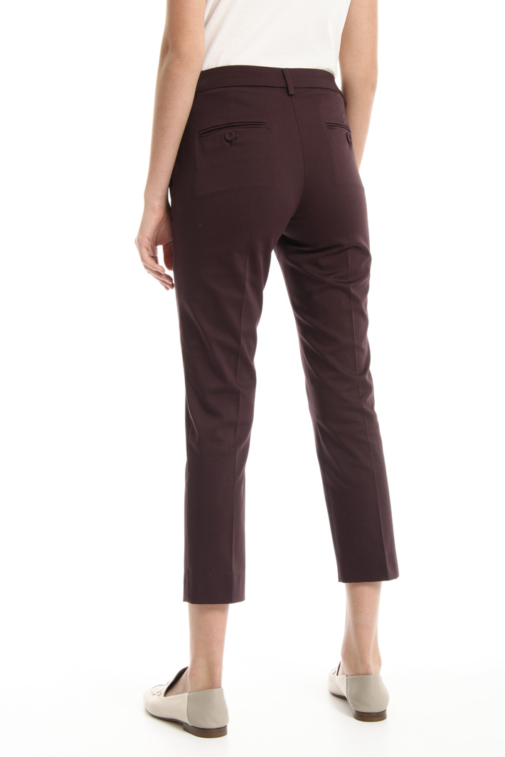 Cotton satin trousers Intrend Cotton satin trousers Intrend
