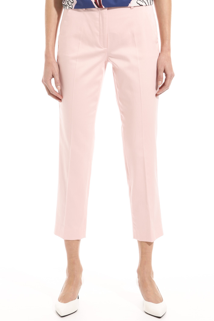 Cotton satin trousers Intrend Cotton satin trousers Intrend