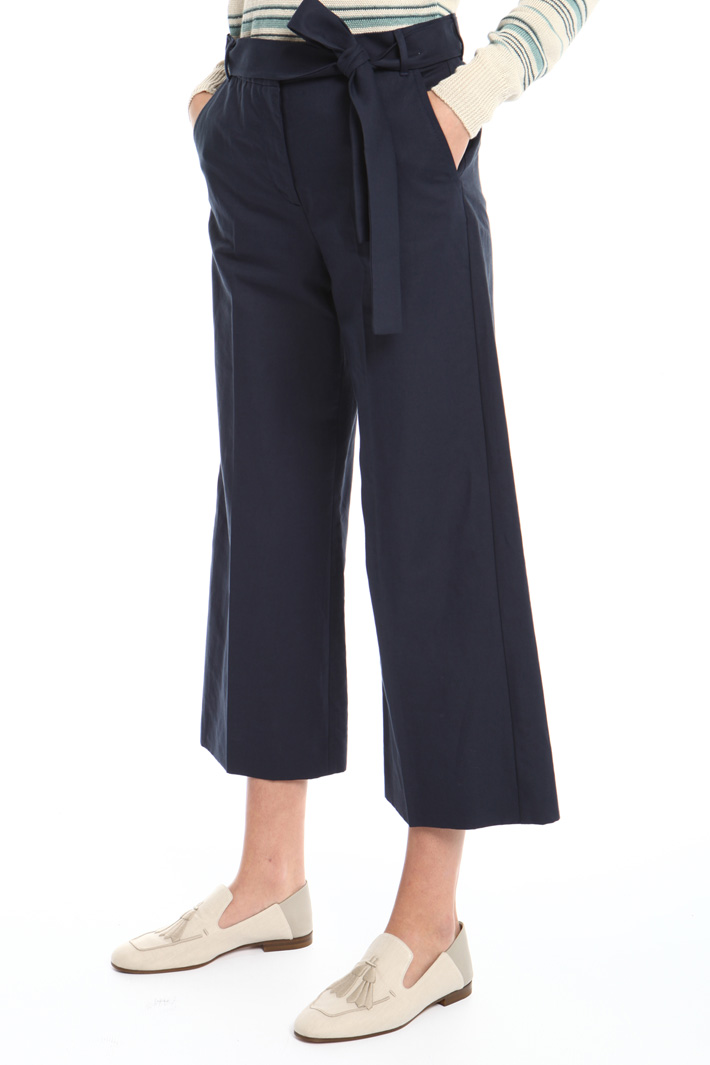 Crop palazzo trousers Intrend Crop palazzo trousers Intrend
