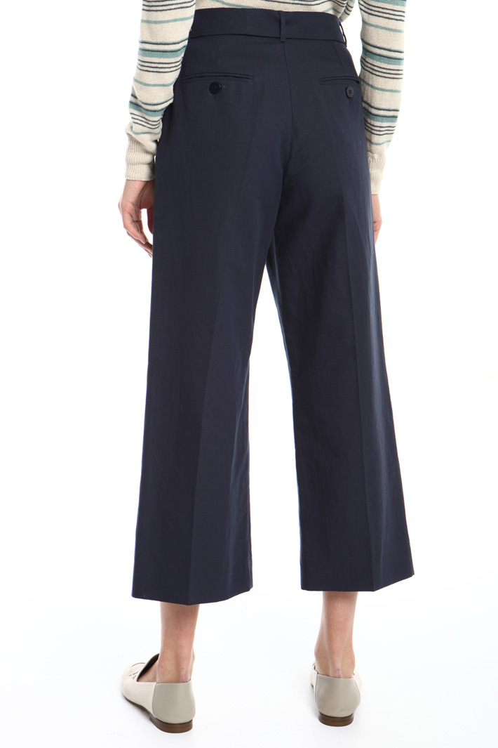 Crop palazzo trousers Intrend Crop palazzo trousers Intrend