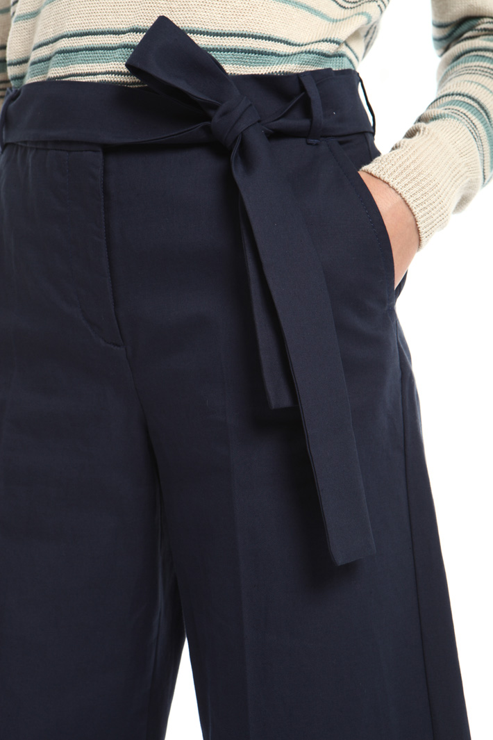 Crop palazzo trousers Intrend Crop palazzo trousers Intrend