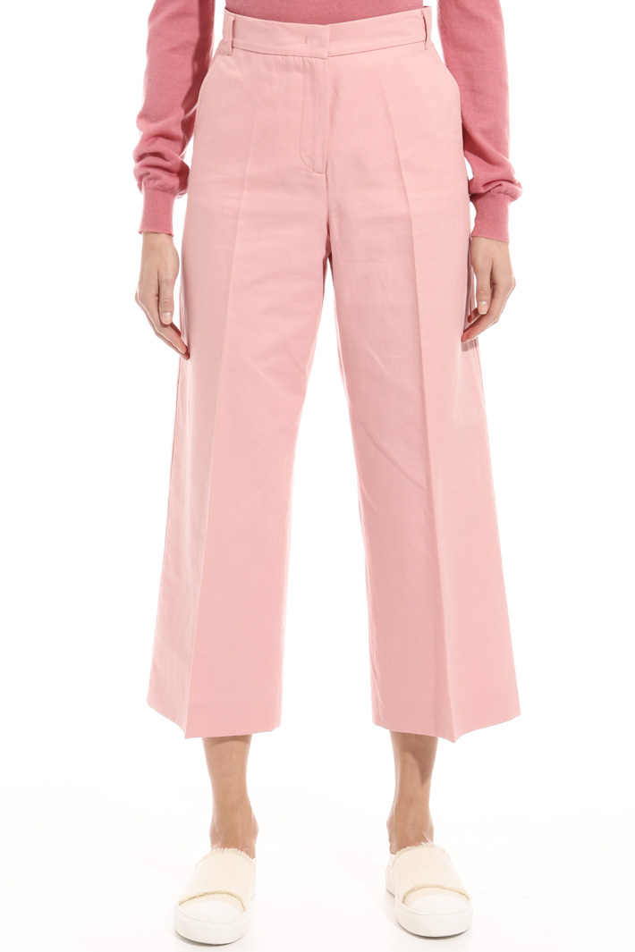 Crop palazzo trousers Intrend Crop palazzo trousers Intrend