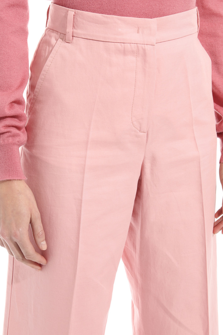 Crop palazzo trousers Intrend Crop palazzo trousers Intrend