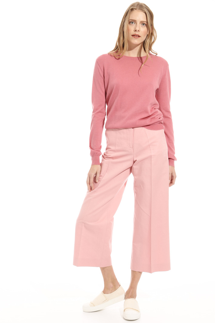 Crop palazzo trousers Intrend Crop palazzo trousers Intrend