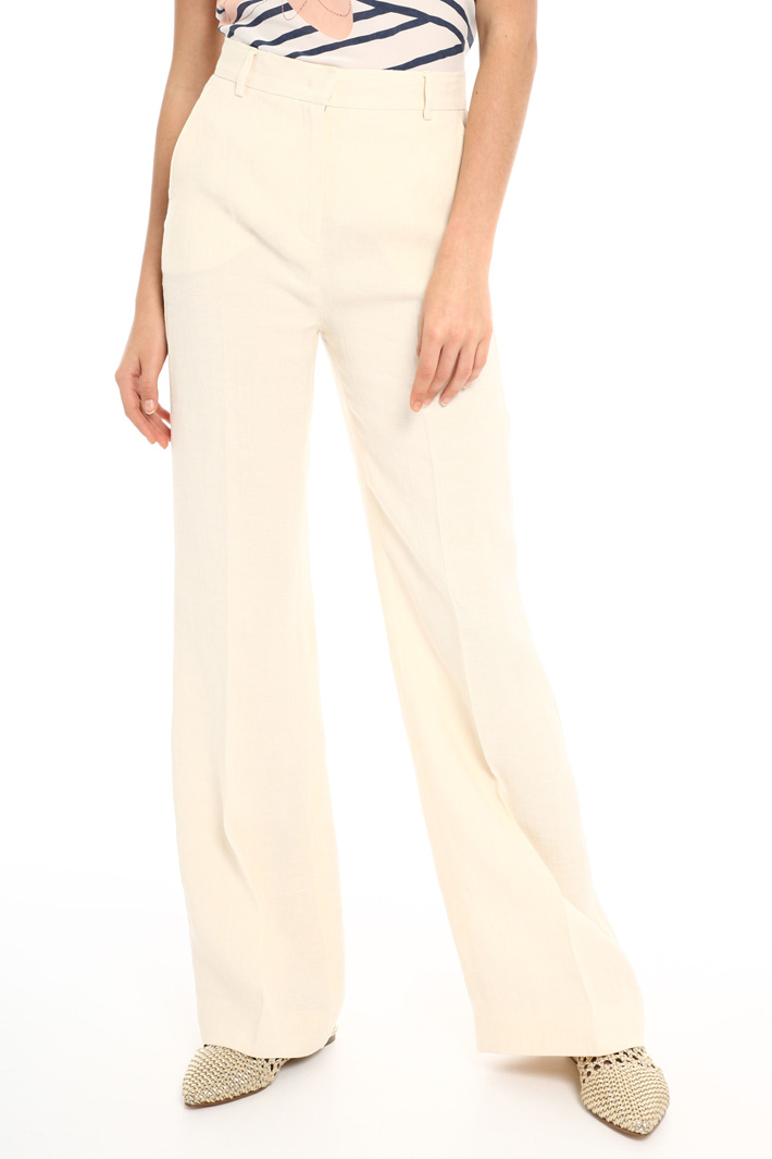 Pure linen trousers Intrend Pure linen trousers Intrend