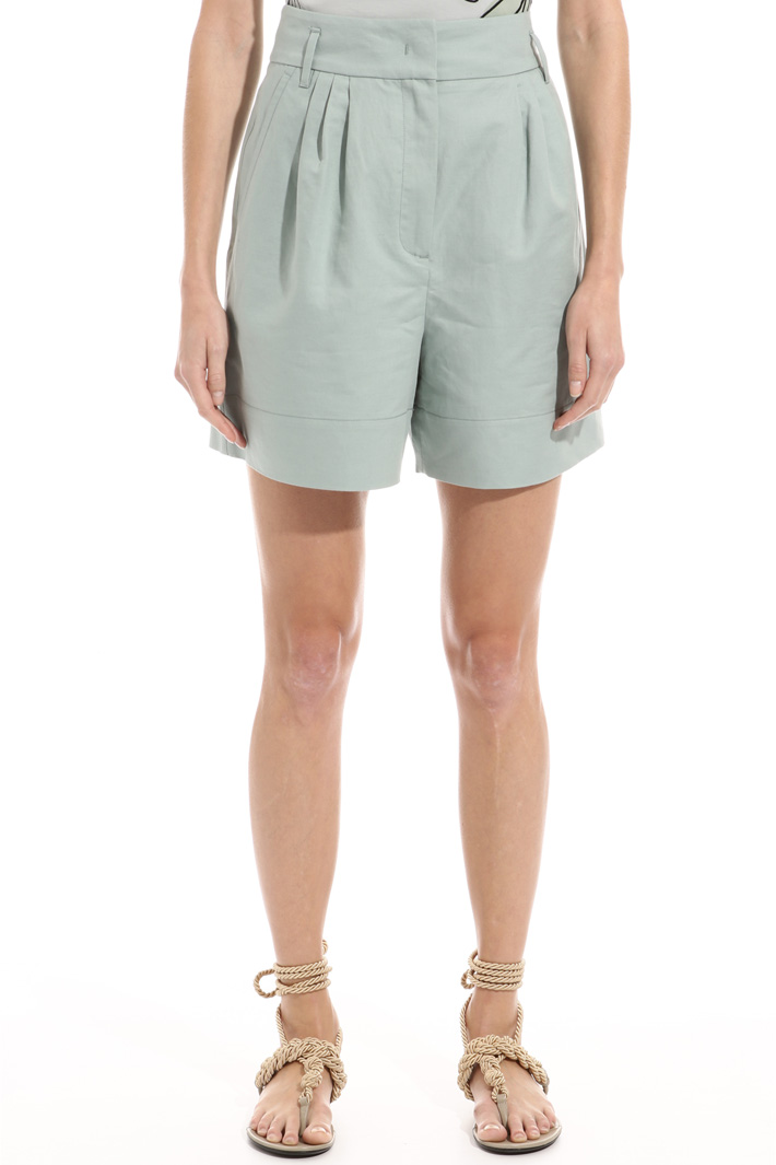 Cotton and linen shorts Intrend Cotton and linen shorts Intrend