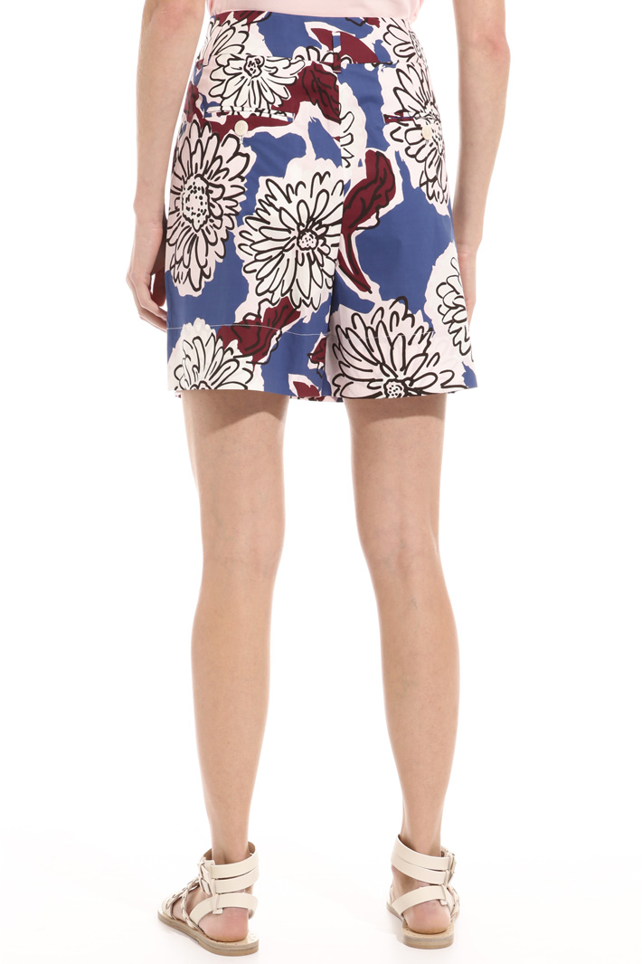 Cotton poplin shorts Intrend Cotton poplin shorts Intrend