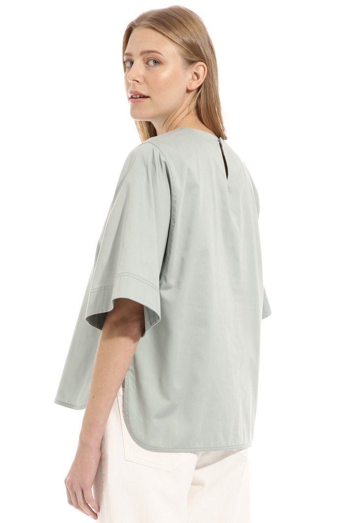 Boxy fit satin tunic Intrend Boxy fit satin tunic Intrend