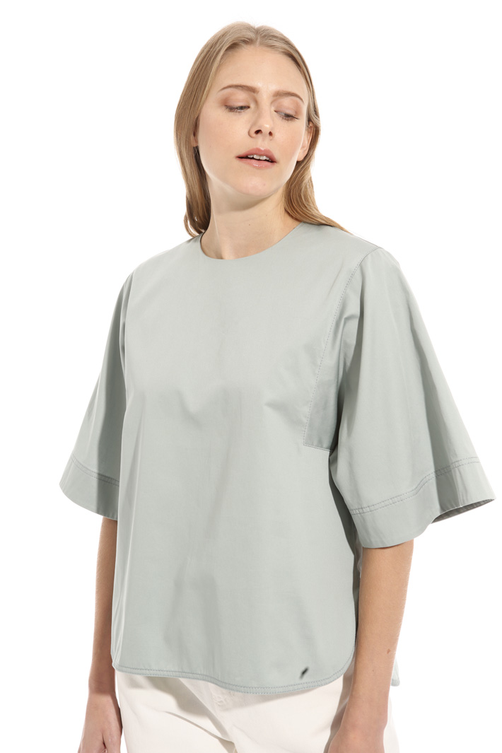 Boxy fit satin tunic Intrend Boxy fit satin tunic Intrend