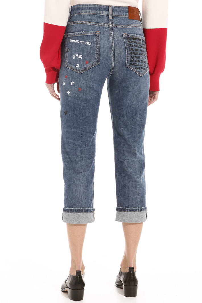 Five pocket crop jeans Intrend Five pocket crop jeans Intrend
