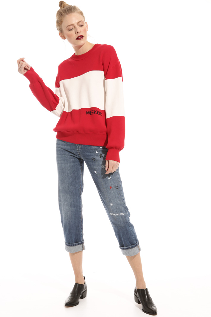 Five pocket crop jeans Intrend Five pocket crop jeans Intrend