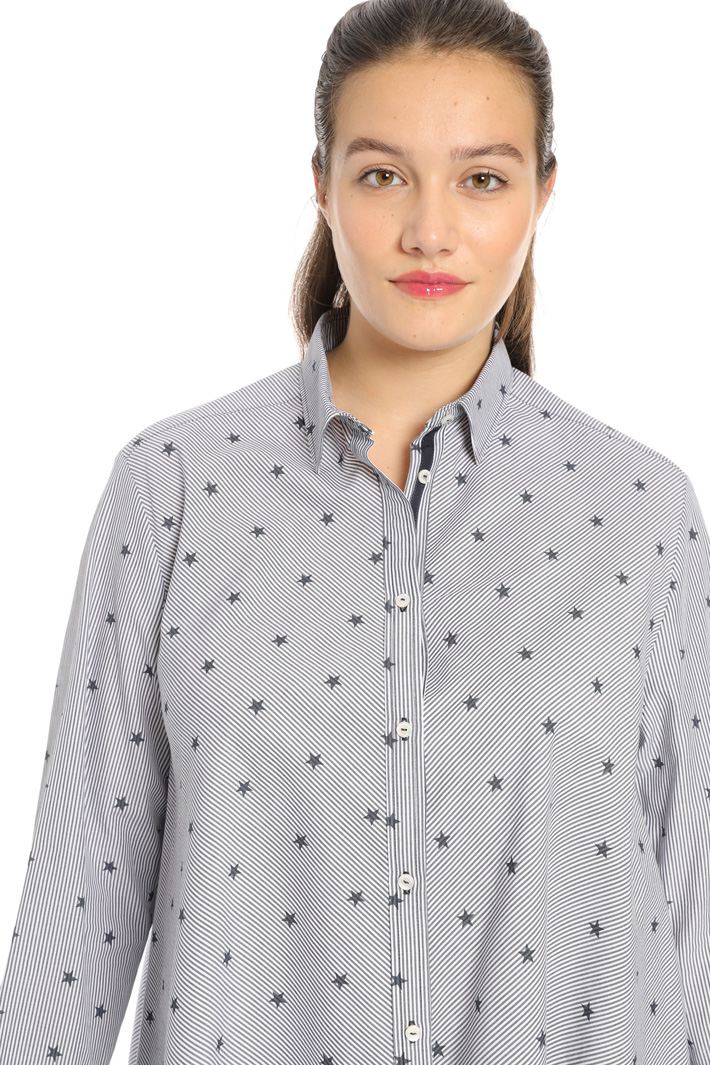 Cotton poplin shirt Intrend Cotton poplin shirt Intrend