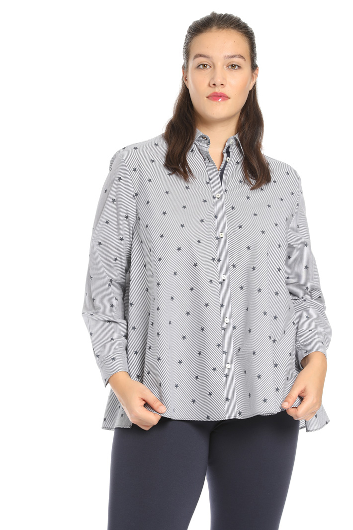 Cotton poplin shirt Intrend Cotton poplin shirt Intrend