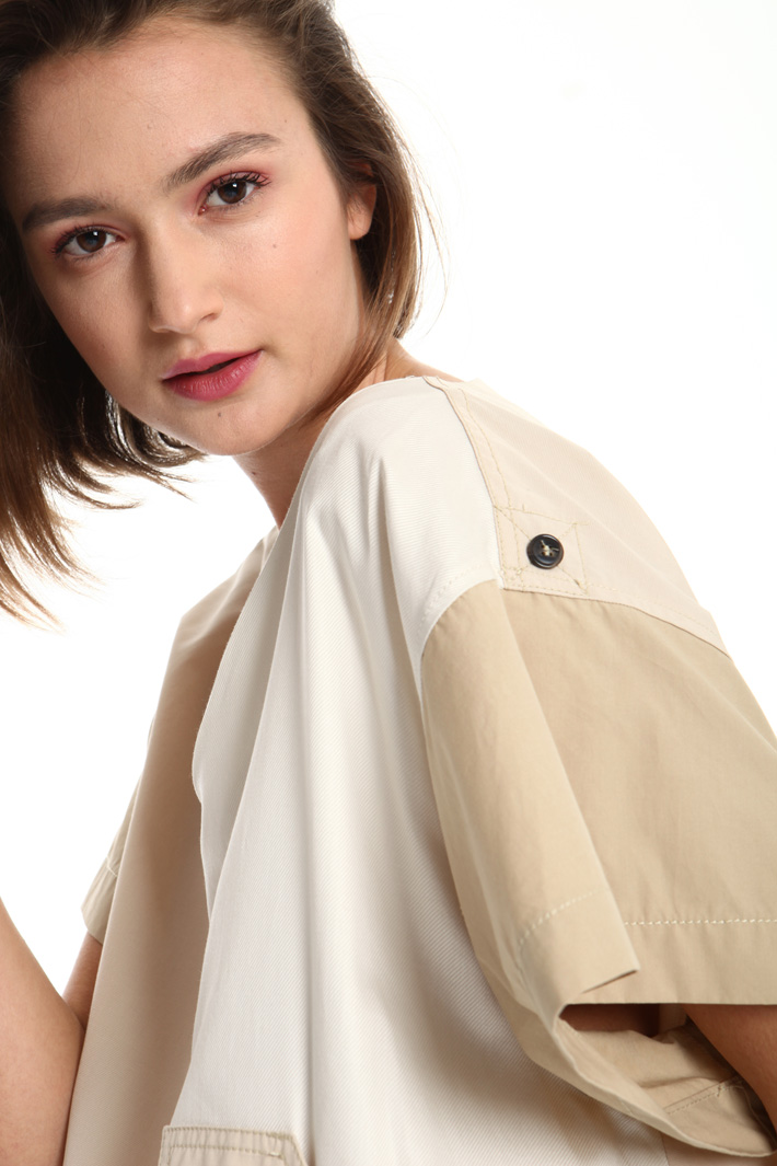 Cotton twill dress Intrend Cotton twill dress Intrend