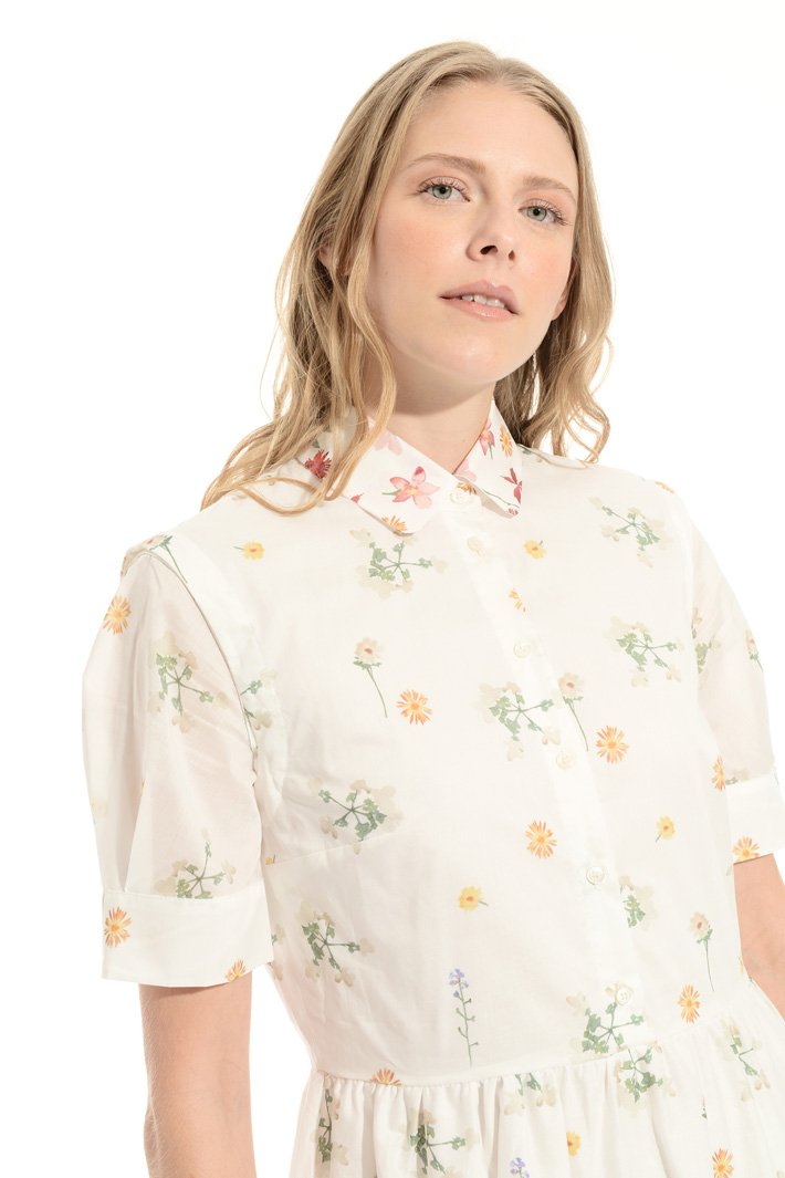 Pure cotton chemisier dress Intrend Pure cotton chemisier dress Intrend