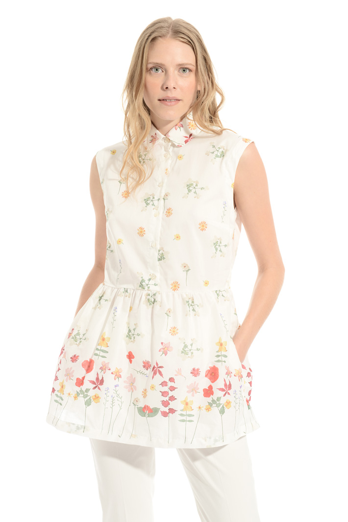 Pure cotton chemisier dress Intrend Pure cotton chemisier dress Intrend