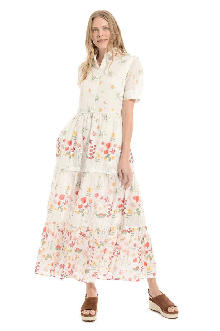 Pure cotton chemisier dress Intrend Pure cotton chemisier dress Intrend
