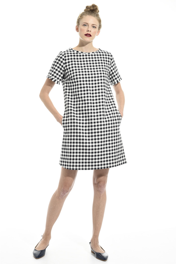 Yarn-dyed cotton dress Intrend Yarn-dyed cotton dress Intrend