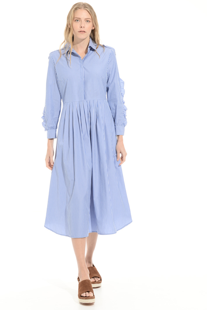 Pure cotton chemisier dress Intrend Pure cotton chemisier dress Intrend