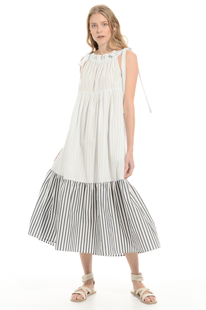 Flounced cotton dress Intrend Flounced cotton dress Intrend