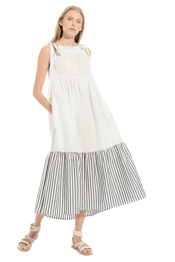 Flounced cotton dress Intrend Flounced cotton dress Intrend