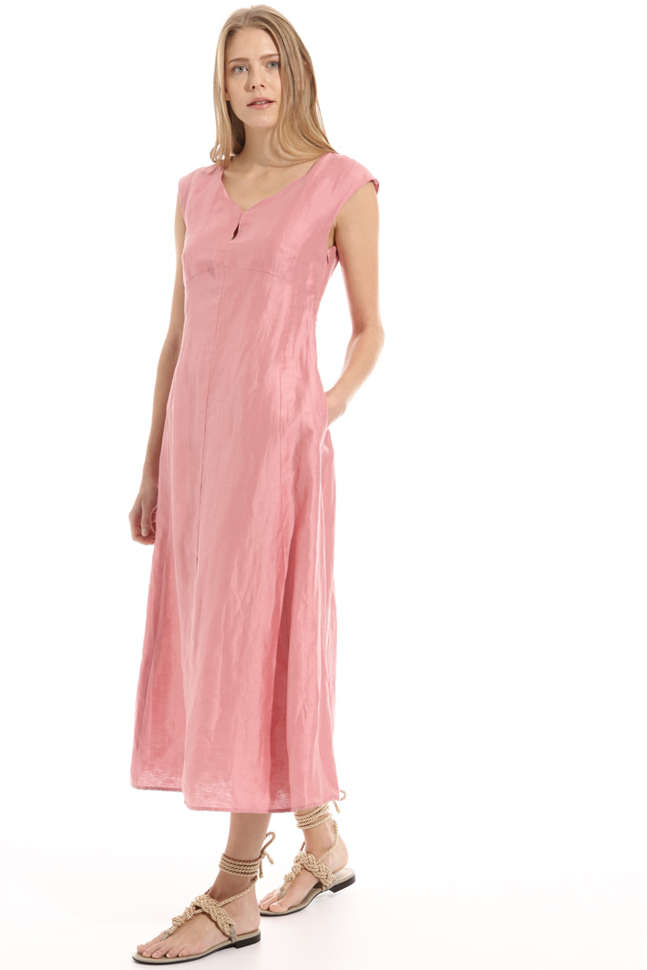 Linen and silk dress Intrend Linen and silk dress Intrend