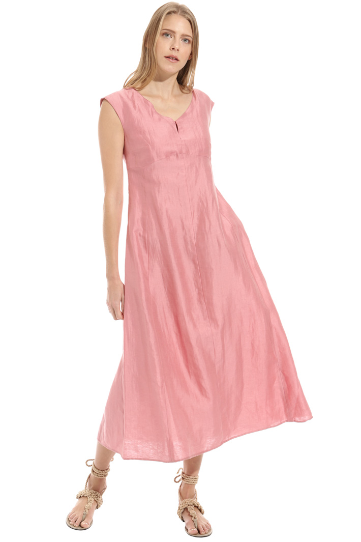 Linen and silk dress Intrend Linen and silk dress Intrend