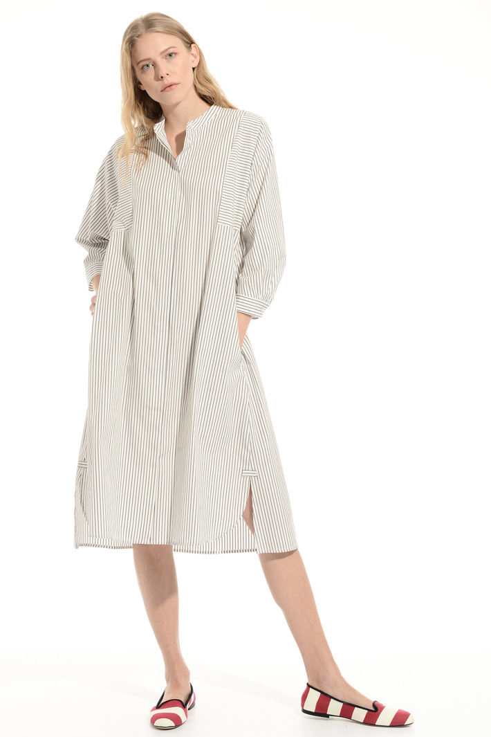 Cotton chemisier dress Intrend Cotton chemisier dress Intrend