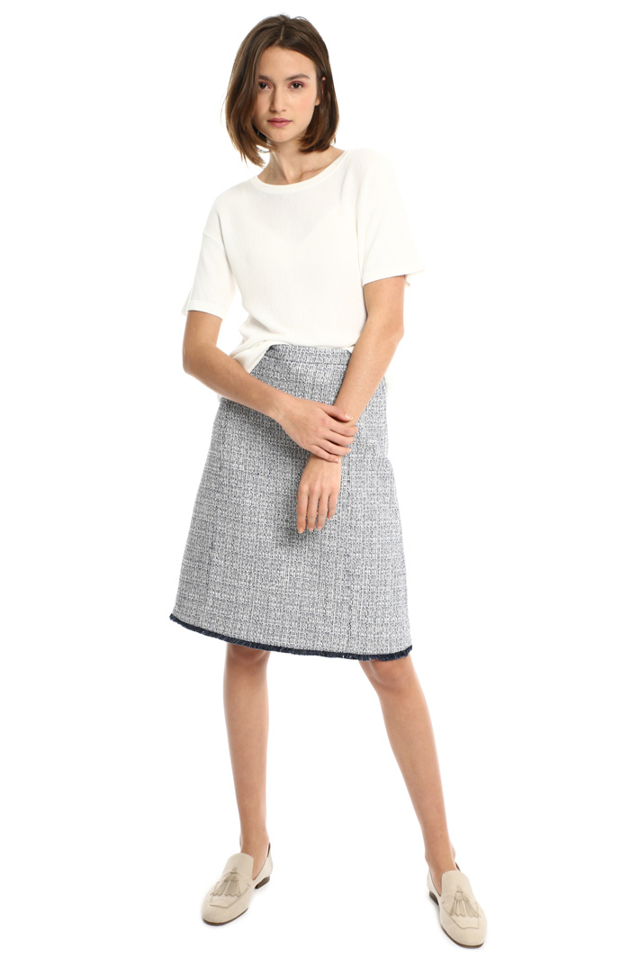 Short sleeve viscose sweater Intrend Short sleeve viscose sweater Intrend