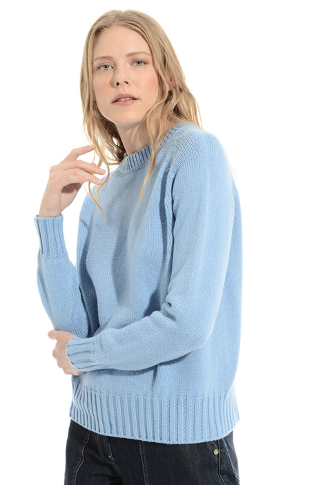 32 34 36 38 MAGLIA Cardigan maglia giacca con ricamo in rosa antico rosa tg