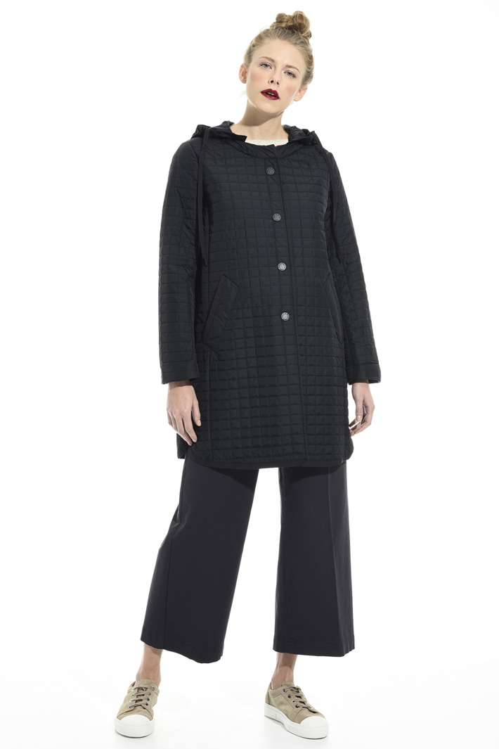 Hooded quilted coat Intrend Hooded quilted coat Intrend