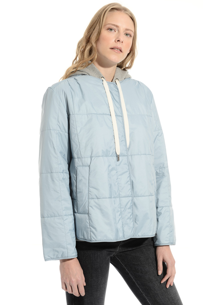 Puffer jacket with press studs Intrend Puffer jacket with press studs Intrend