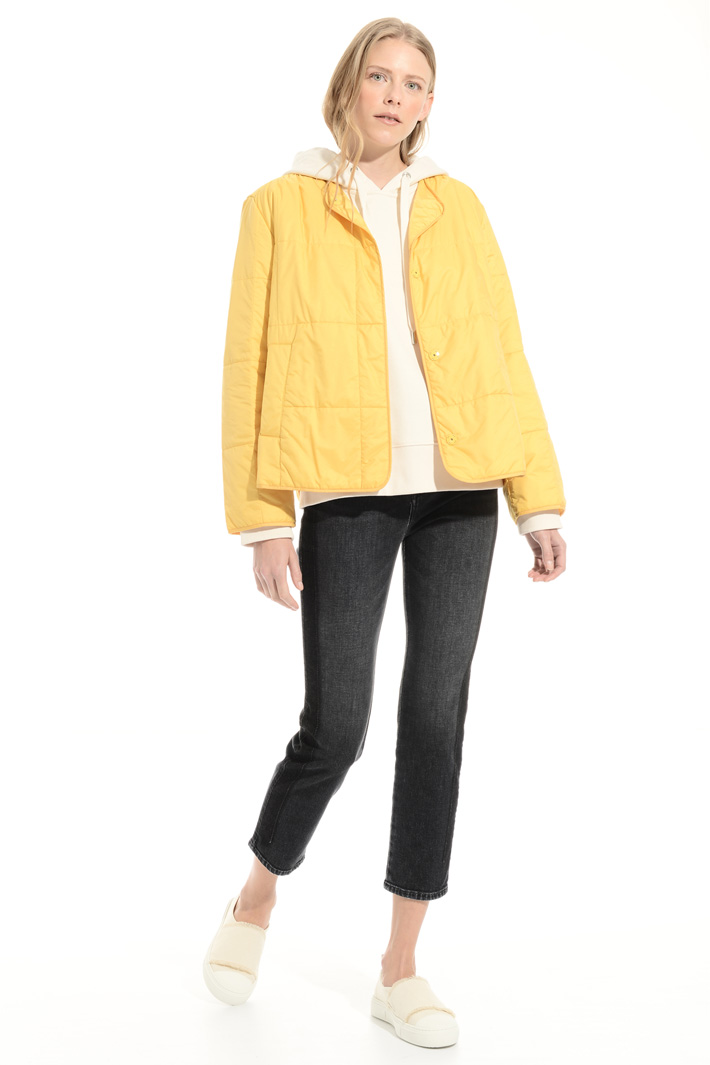 Puffer jacket with press studs Intrend Puffer jacket with press studs Intrend