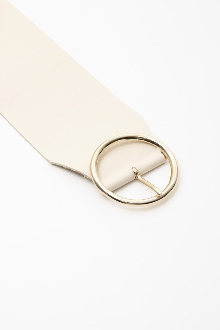 Leather sash belt Intrend Leather sash belt Intrend