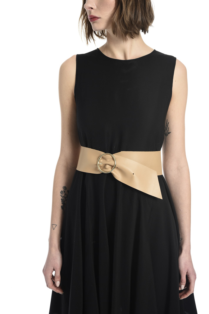 Leather sash belt Intrend Leather sash belt Intrend