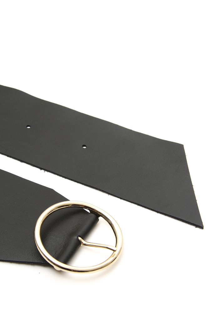 Leather sash belt Intrend Leather sash belt Intrend