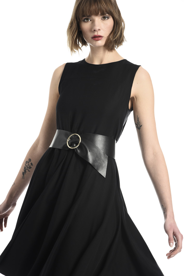Leather sash belt Intrend Leather sash belt Intrend